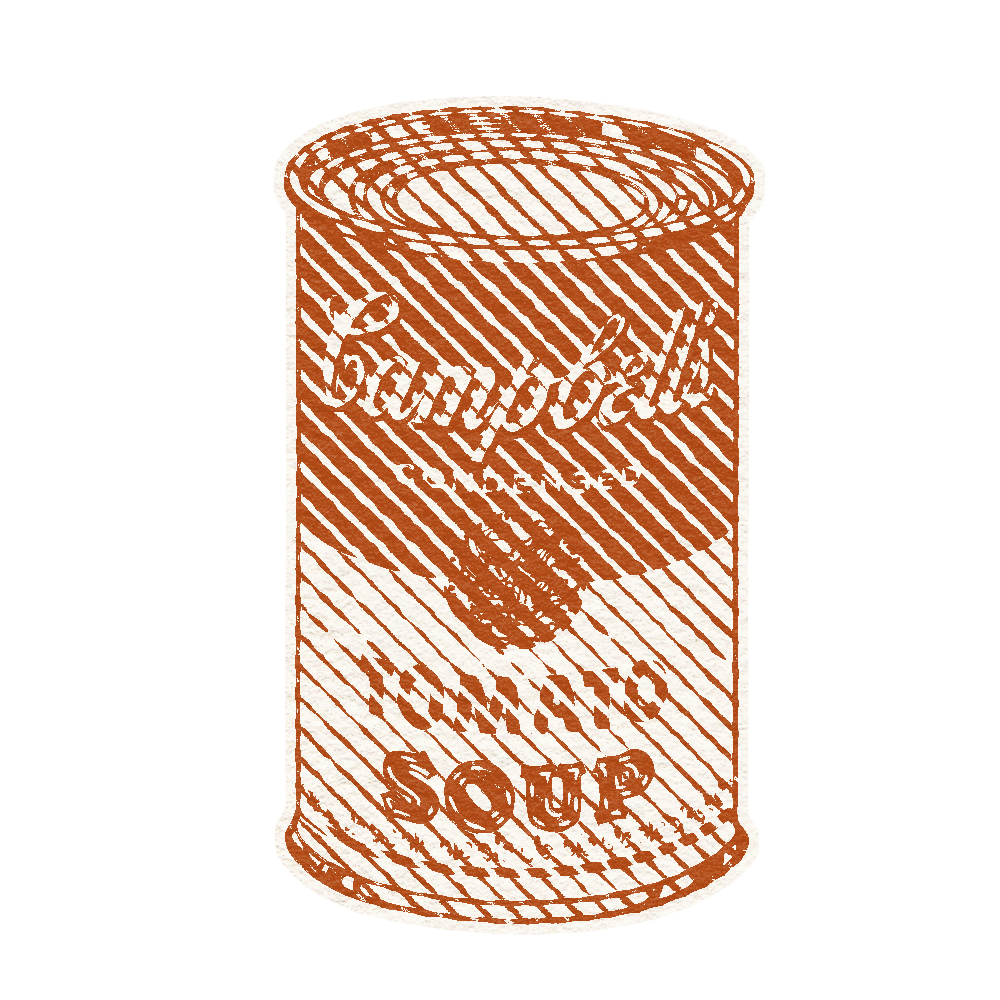 cambell's soup by andy warhol 